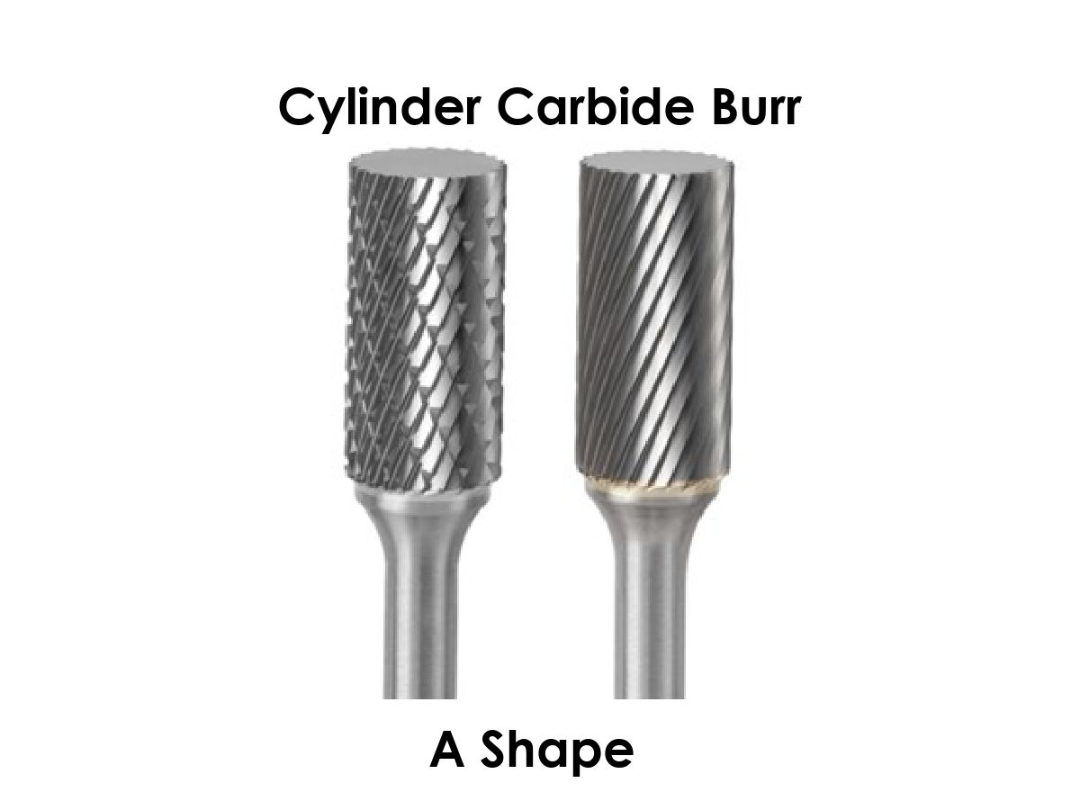 Cylinder Carbide Burrs 6mm