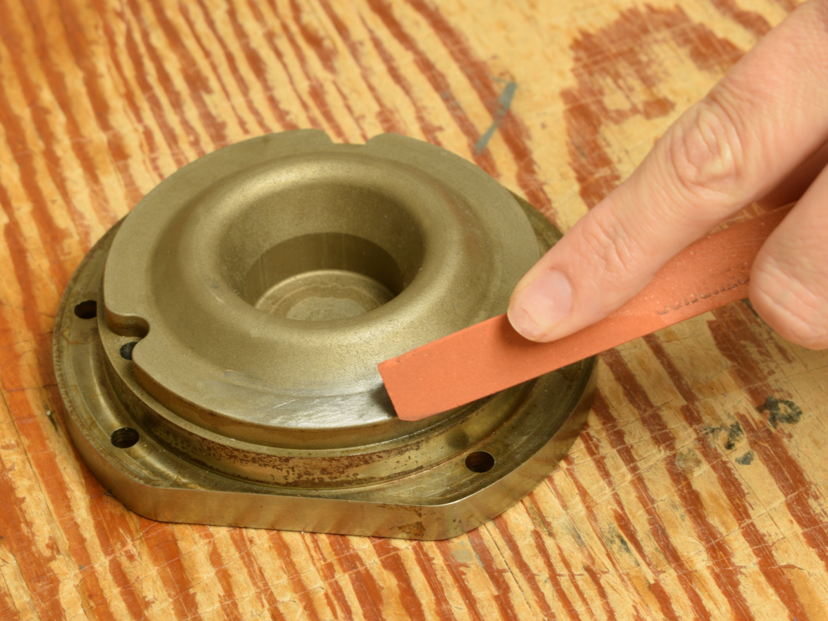 EDM Polishing Stones - Action Shot