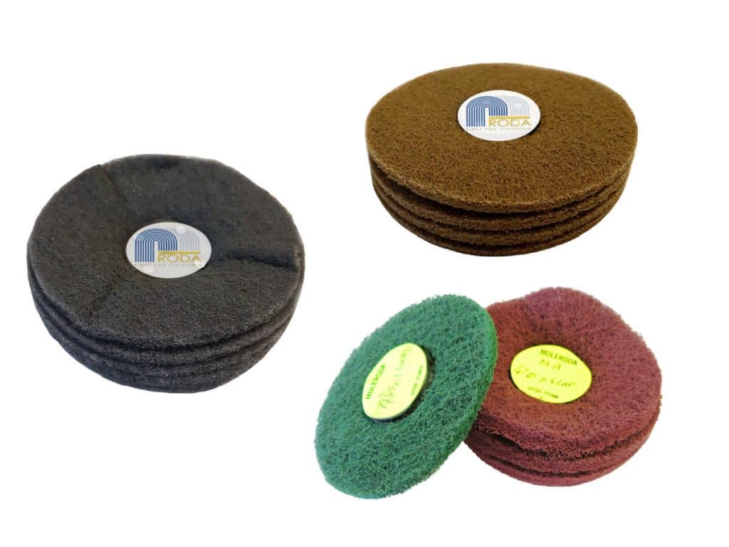 RODA NyMop - Abrasive Nylon Lap Mop - Assortment