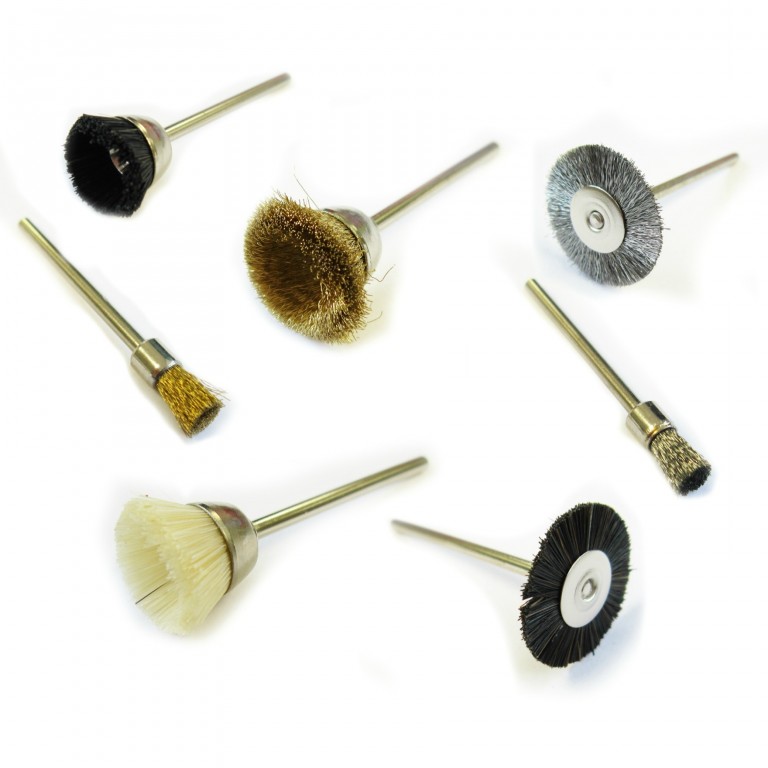 Mounted Wire & Bristle Wheels, Cups and Pencils