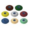 Eight 3-inch Dedeco Sunburst TC 3-ply radial wheels in the eight-grade assortment