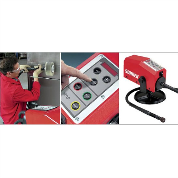 Suhner ROTOmax 1.5 Flexible Shaft Machine with stand)