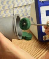 abrasive nylon hole deburring tool for internal finishing