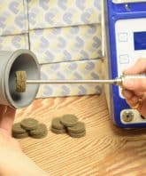 abrasive nylon hole deburring tool for internal finishing