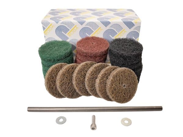 abrasive nylon hole deburring tool for internal finishing