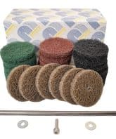 abrasive nylon hole deburring tool for internal finishing