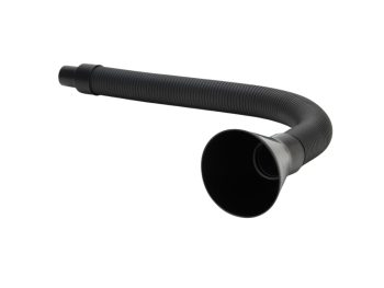 Stay-put bench-mount arm with funnel for precision extraction with BOFA extraction systems