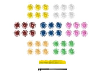 Dedeco Sunburst 7/8-inch TC Dual assortment with 42 discs and 2.35mm mandrel