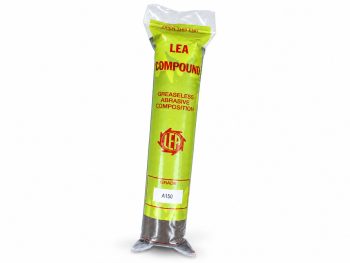 LEA A150 medium greaseless compound bar in branded LEA packaging