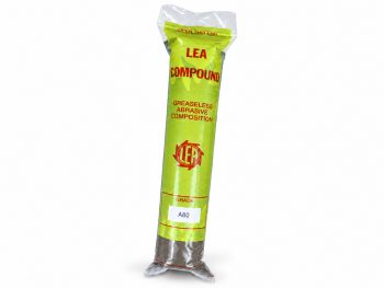 LEA A80 coarse greaseless compound bar in branded LEA packaging